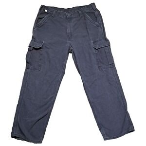 Carhartt Cargo Carpenter Pants Mens 38x30 Canvas Cargo Flame Resistant Cat2 Fire